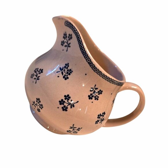 Vtg Johnson Brothers Petite Fleur Creamer Laura Ashley Made in England Pottery - Picture 2 of 9